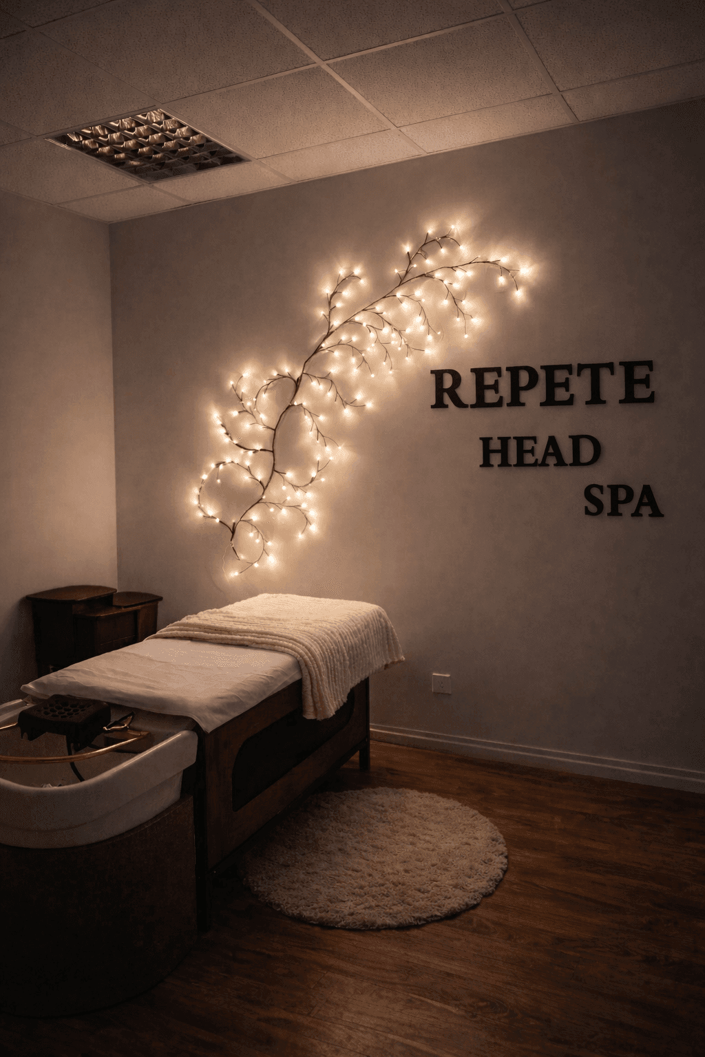 Botanické produkty pro vlasovou pokožku head spa REPETE